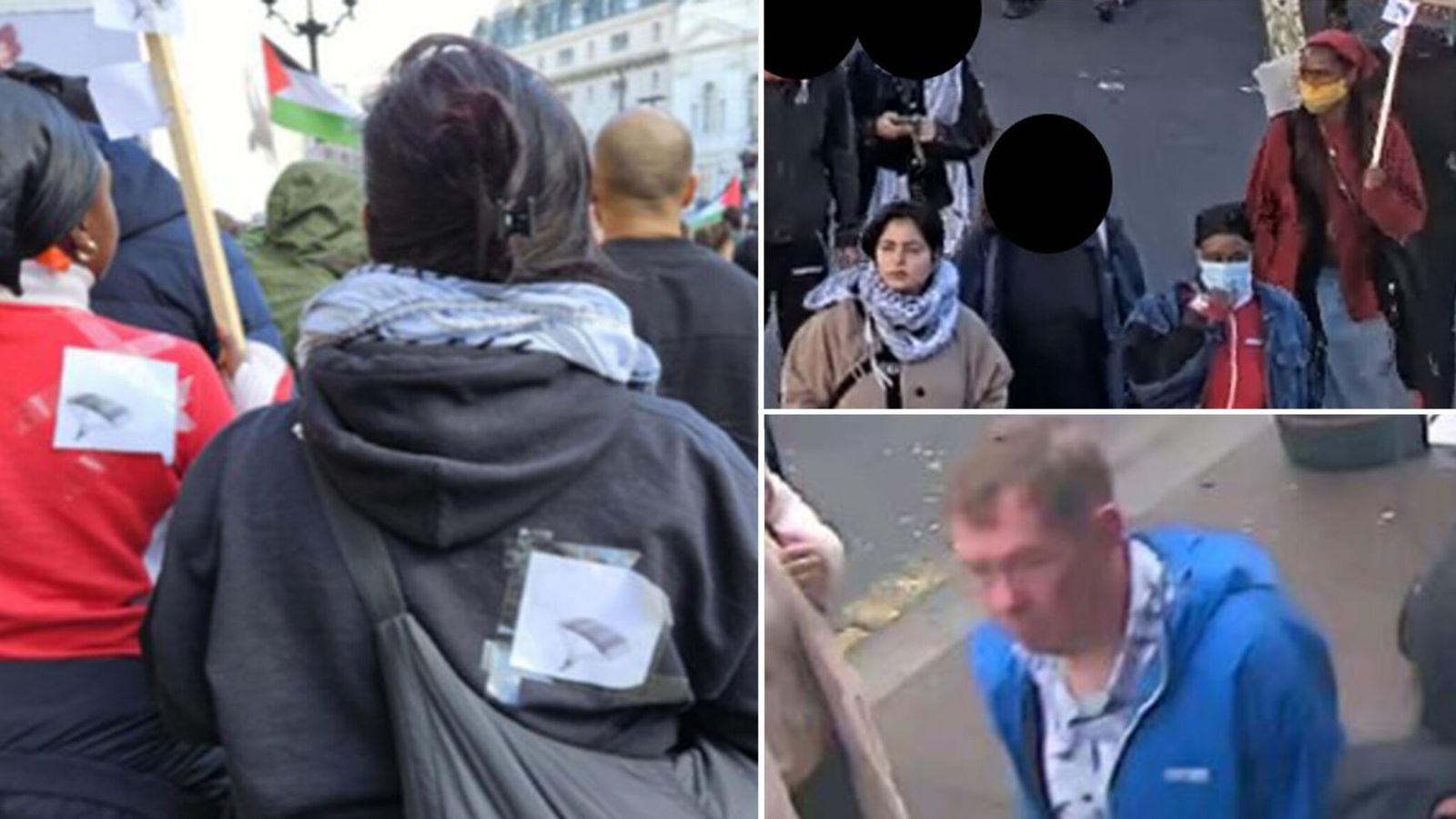 Детективи за борба с тероризма от столичната полиция пуснаха изображения