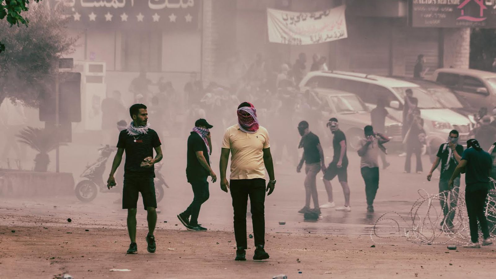 Насилен пропалестински протести в Бейрут Следвайте на живо: Близкият изток