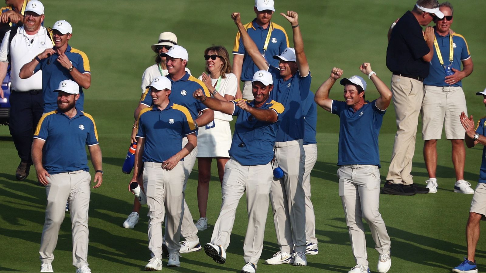 Ryder Cup Europe wins back trophy after acrimonious tournament ends in