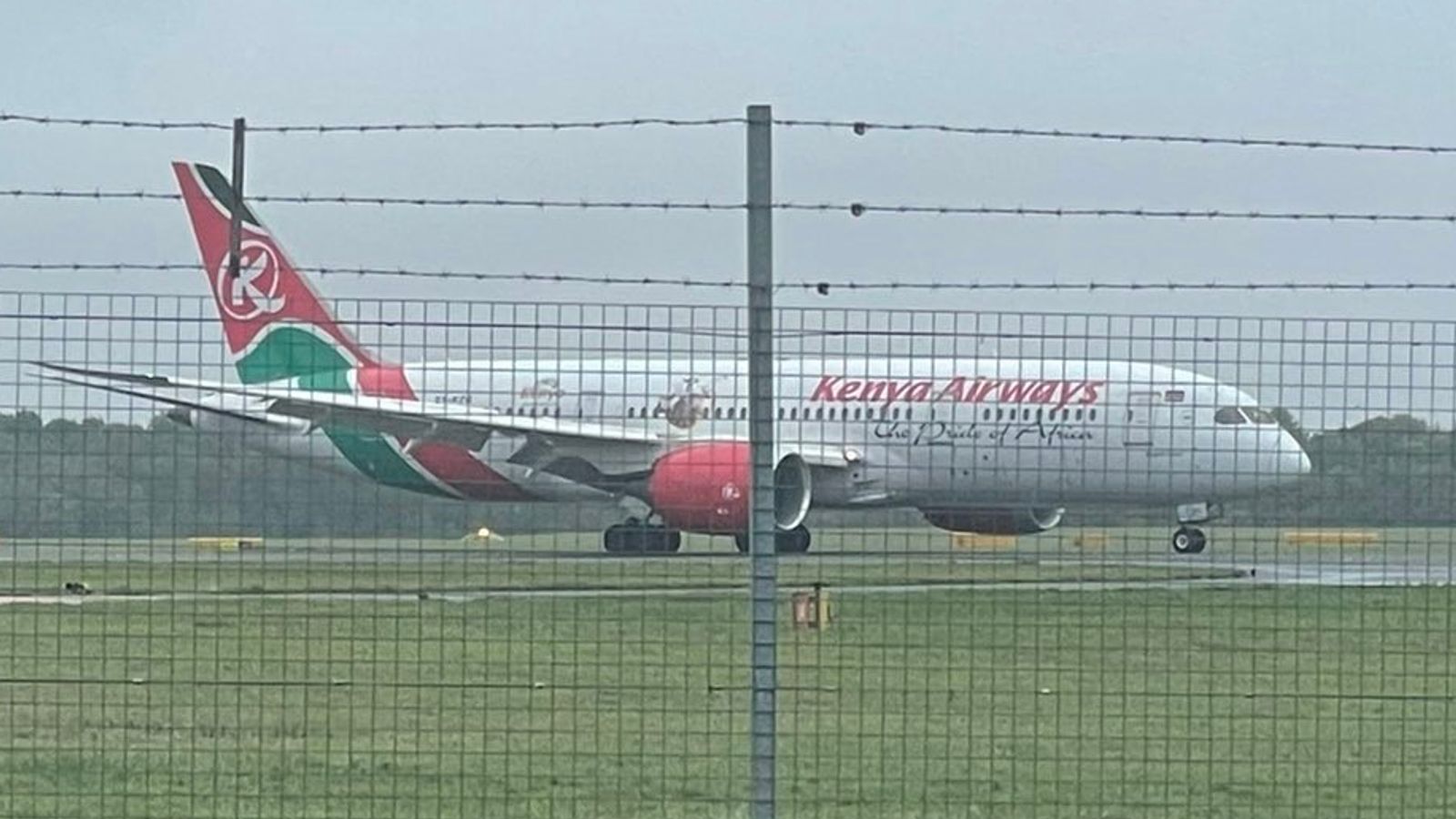 Stansted Airport: RAF jets intercept Kenya Airways flight diverted to London airport as a consequence of ‘potential safety menace’