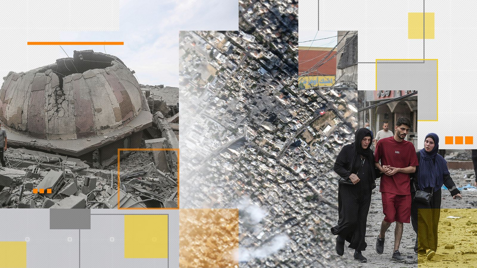 La guerre entre Israël et le Hamas : des images satellite montrent la destruction de maisons et d’infrastructures à Gaza |  nouvelles du monde