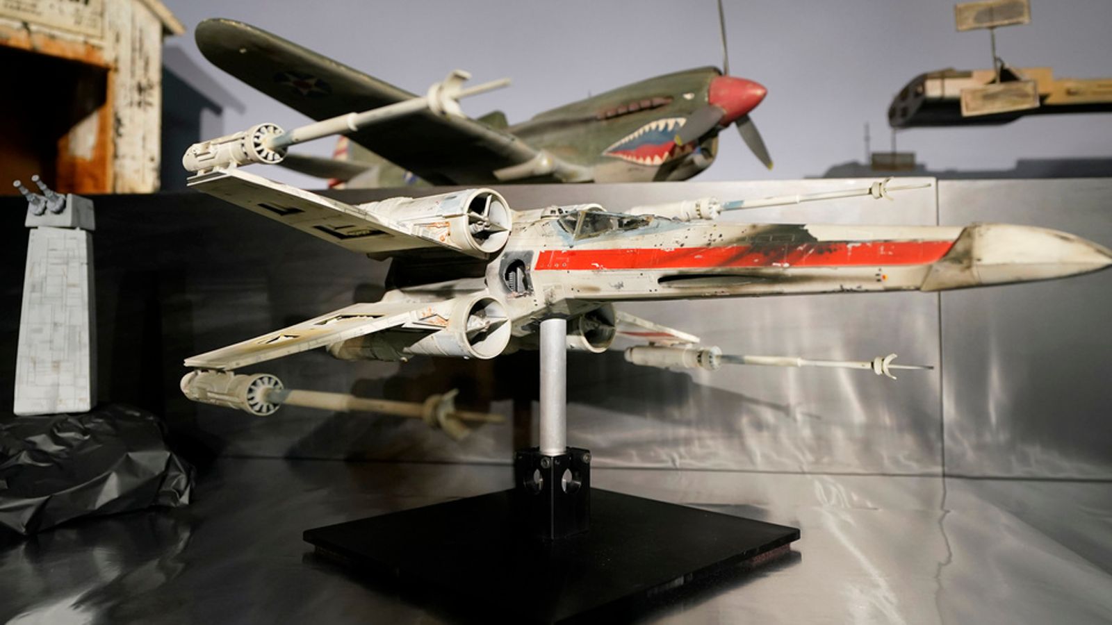 Star Wars X-Wing fighter 'missing for decades' sold for m at auction
