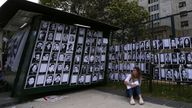 Portraits of people who disappeared during Argentina&#39;s military dictatorship