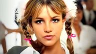 Britney Spears in the Baby One More Time video. Pic: YouTube/ Britney Spears