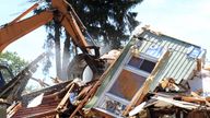 House being demolished. Pic: iStock