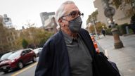 Actor Robert De Niro arrives at United States Court in Manhattan to a Federal gender discrimination lawsuit trial against him in New York City, U.S., October 30, 2023. REUTERS/Mike Segar