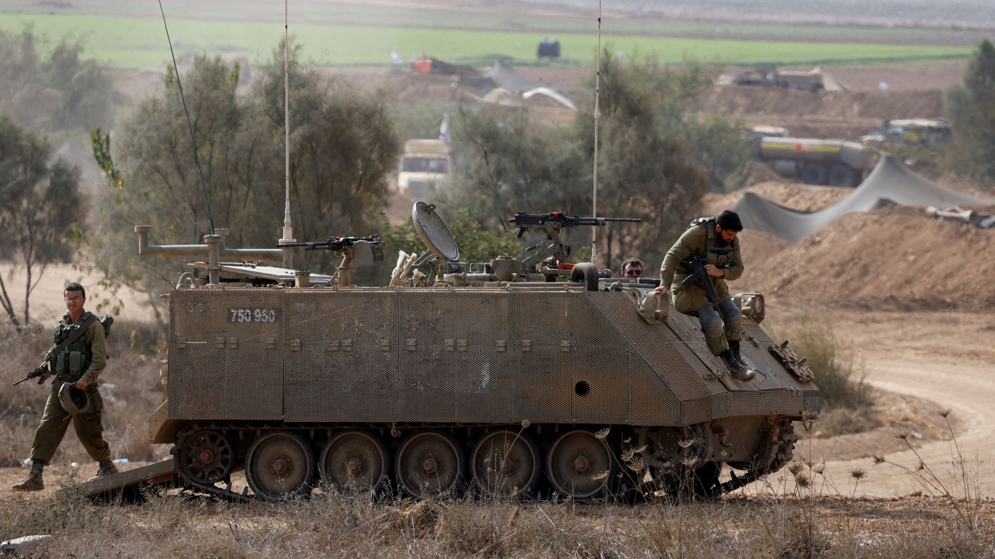 Israel says it has attacked gunmen inside Hamas tunnels - and releases