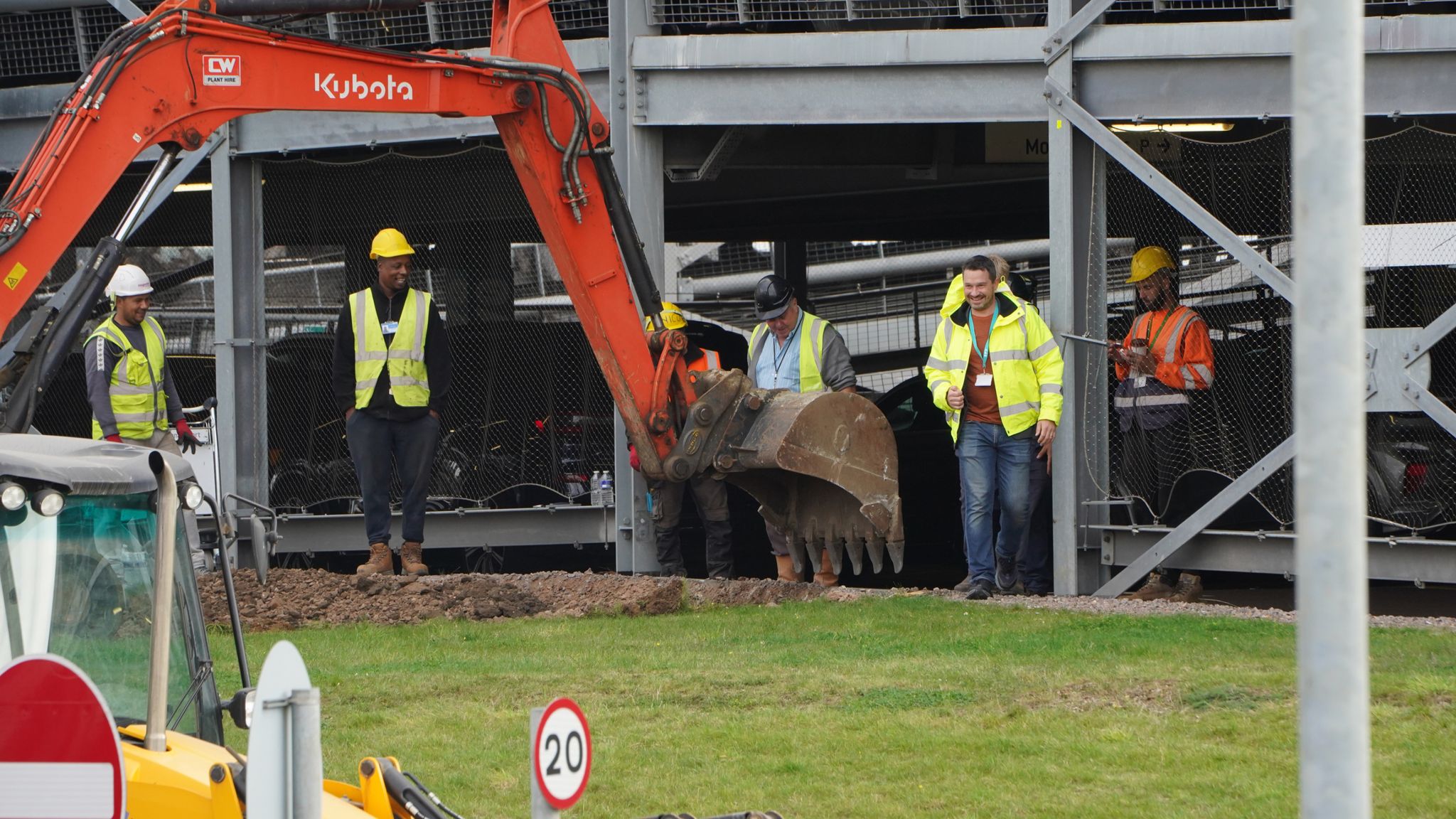 Luton Airport fire Video shows moment huge fireball engulfs car park