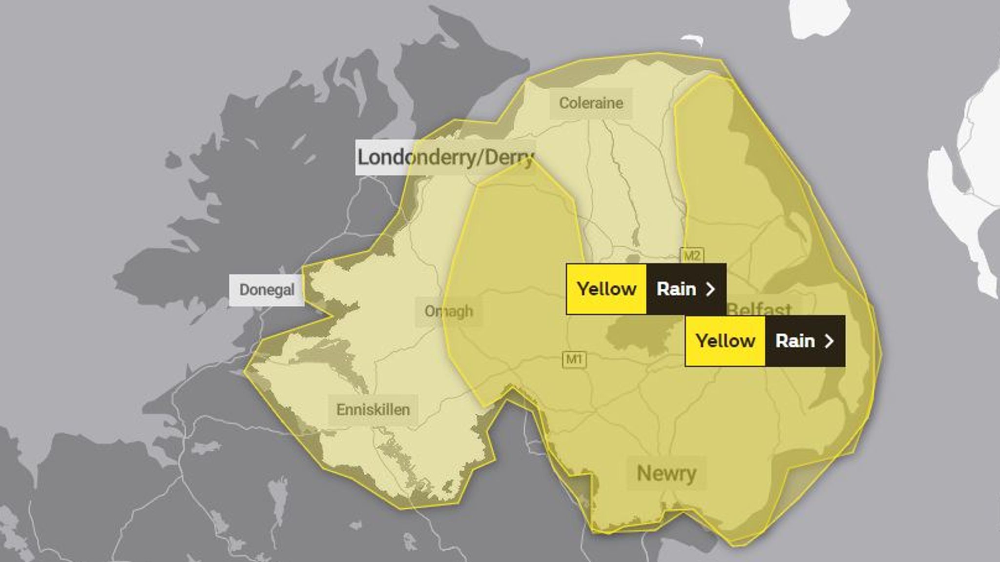 UK weather: Amber warnings issued for parts of England as 'nasty' Storm ...