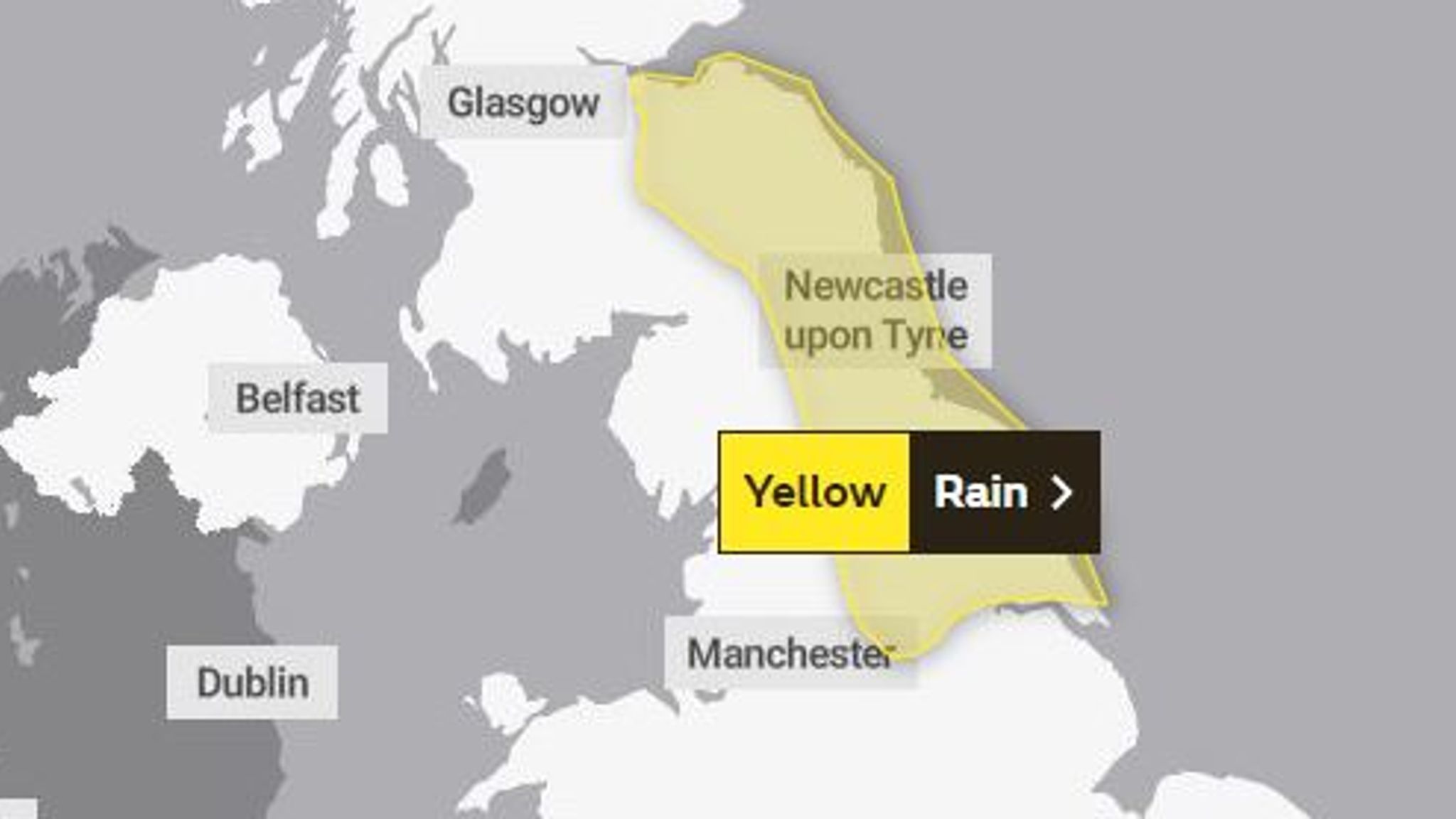 UK weather: Amber warnings issued for parts of England as 'nasty' Storm ...