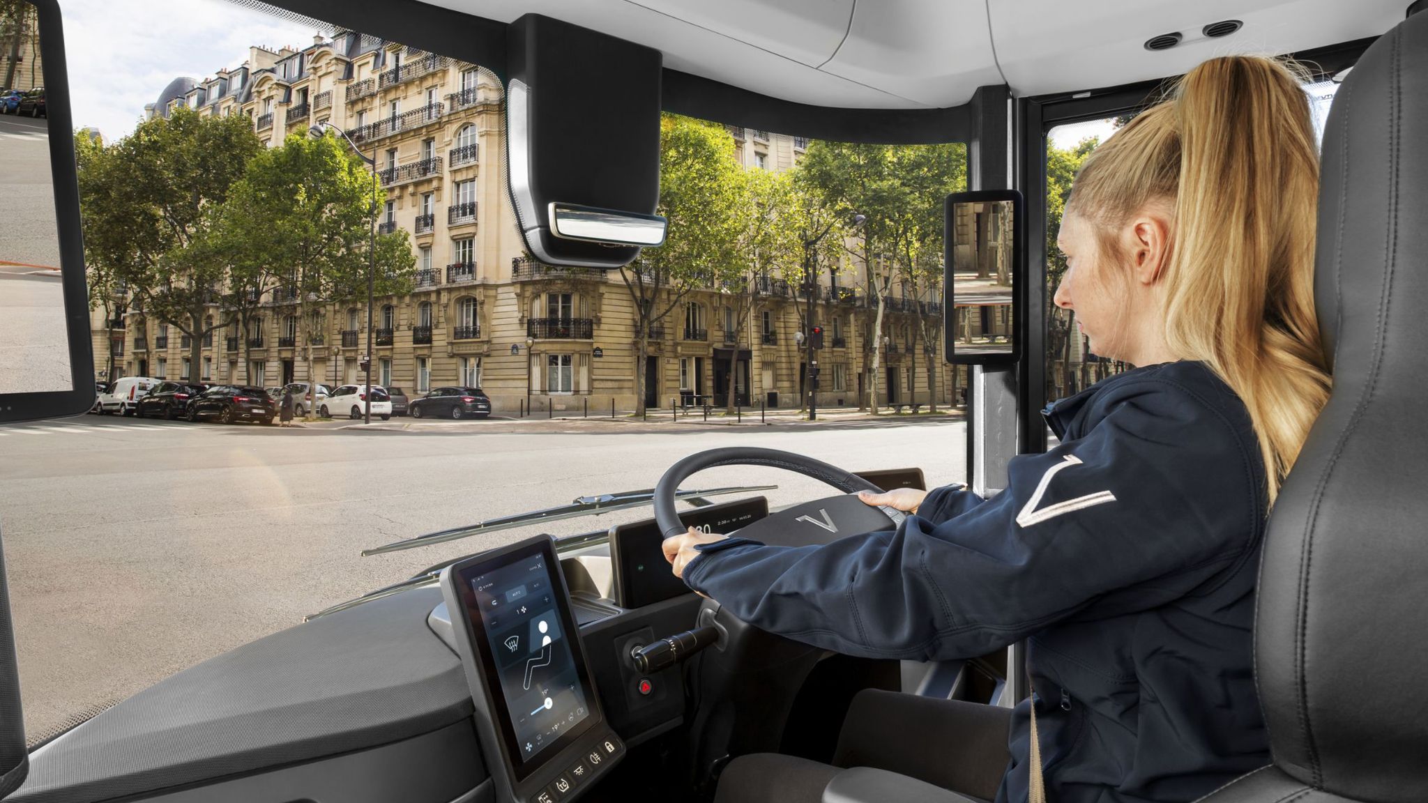 The central driving position of its truck design cuts costs as the vehicles are suitable for use on the continent too