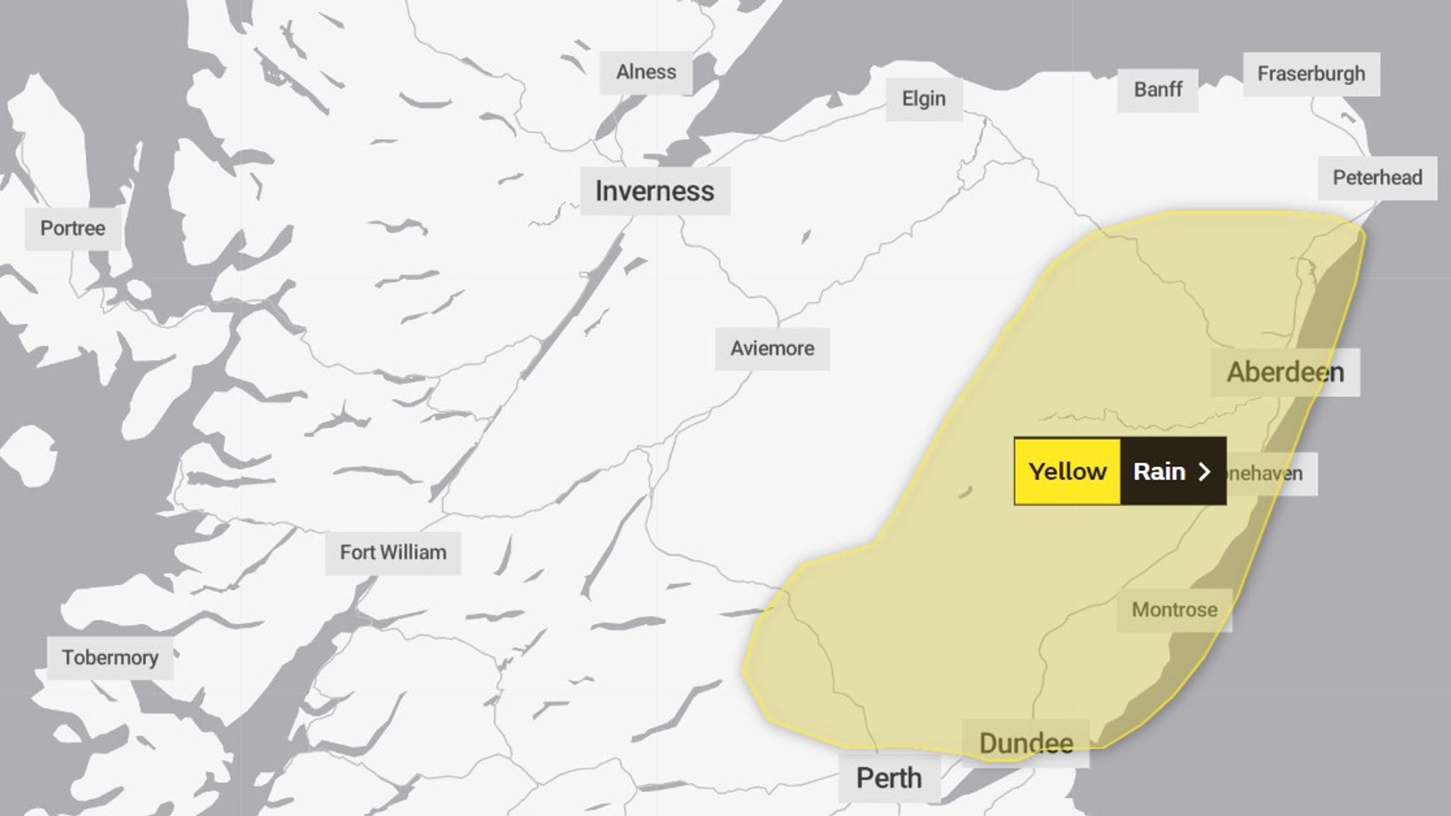 UK weather: Met Office issues warning as rain to batter Scotland again ...