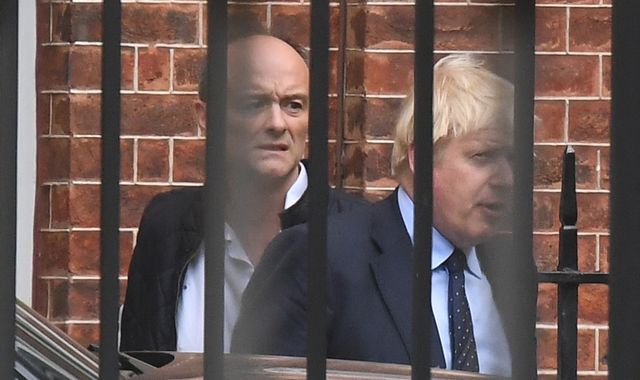 Final message between Boris Johnson and Dominic Cummings revealed at COVID Inquiry before then PM blocked - Vimarsana News