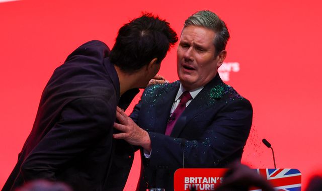 Sir Keir Starmer glitter protester admits he 'crossed the line' and ...