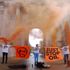 Three arrests after Just Stop Oil protesters spray Wellington Arch orange