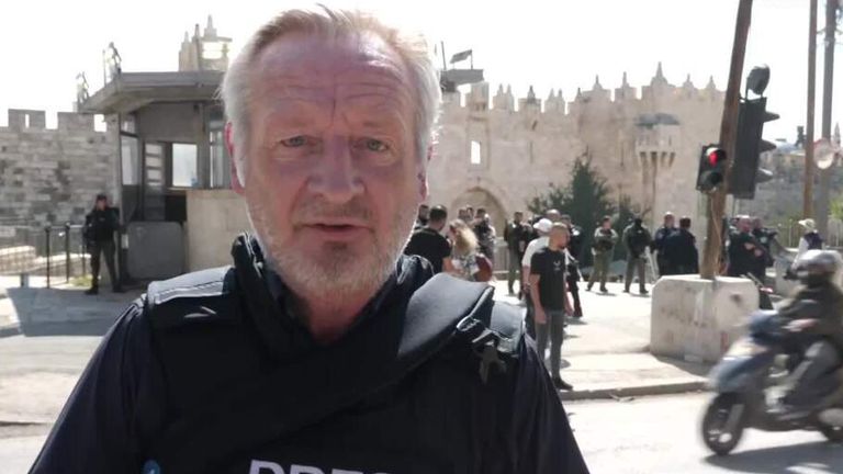  UN says Israel&#39;s evacuation order of 1.1 million Palestinians in Gaza is &#39;impossible&#39;. Sky&#39;s Chief Correspondent Stuart Ramsay reports from Jerusalem. 