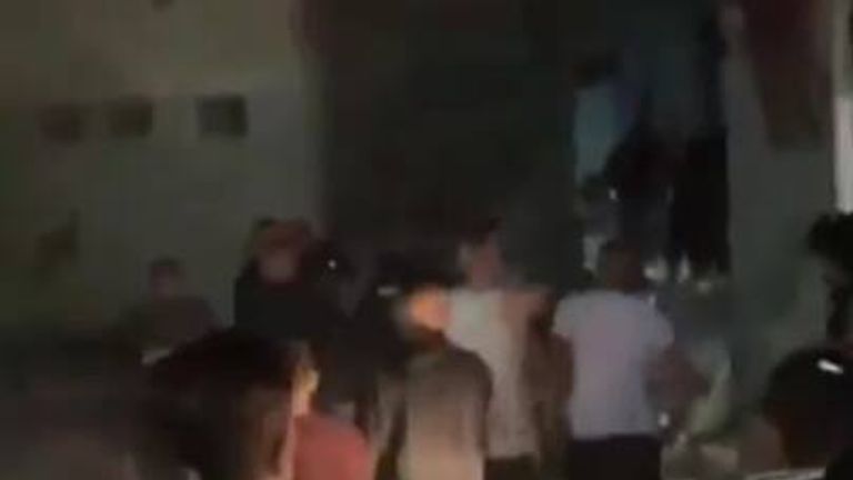 IDF hits alleged compound under mosque