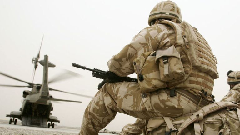 British soldiers in Afghanistan 