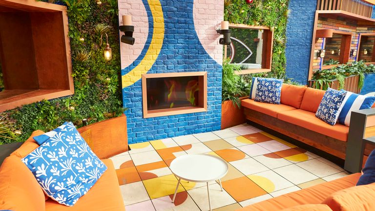 A first look at the Big Brother house garden as the show returns. Pic: Initial TV/ ITV