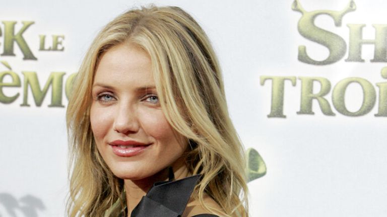 Cameron Diaz in 2007, the year she encountered Perry at a dinner party. Pic: AP