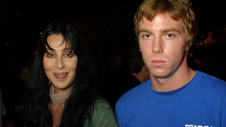 July 18, 2001: Santa Monica, CA Cher and son Elijah Blue Allman Stuff Magazine presents &#39;STUFFLAND&#39;, a night of living dangerously. The event takes place at the Santa Monica Pier and will have traditional theme park rides and games with a Stuff Magazine Twist! Photo®Berliner Studio/BEI