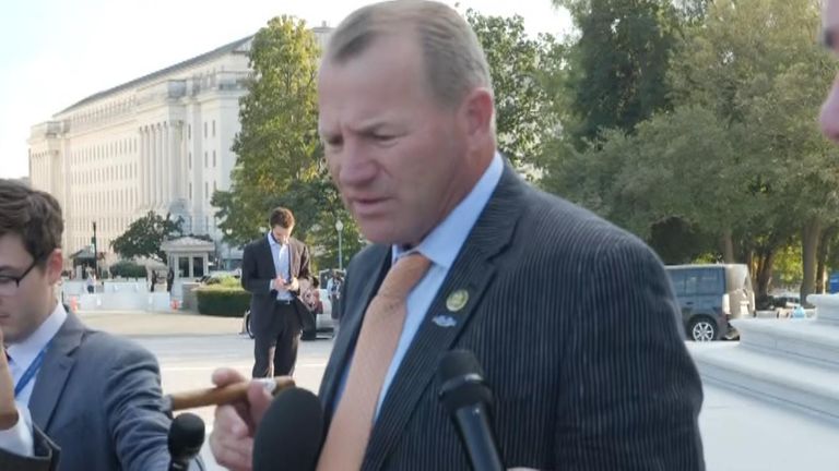 US correspondent James Matthews speaks to US congressman Troy Nehls following the news that the US House Speaker, Kevin McCarthy, has been removed from office for first time in history.