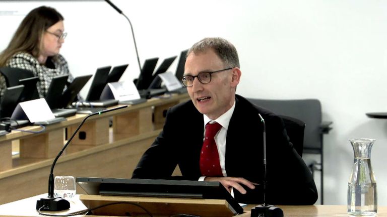 The COVID-19 Inquiry hears from Professor Neil Ferguson. He had been a prominent member of the group who guided the COVID-19 policy but resigned after breaking lockdown rules in 2020.