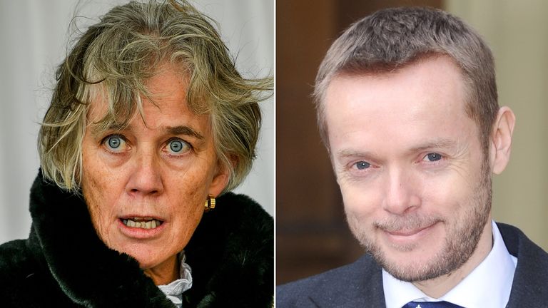 Professor Dame Angela McLean and Professor John Edmunds. Pics: PA/Shutterstock