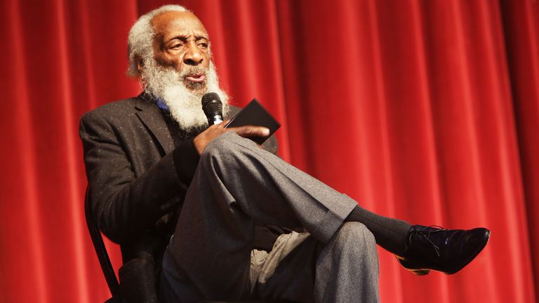 Dick Gregory
Pic:The Tampa Bay/AP