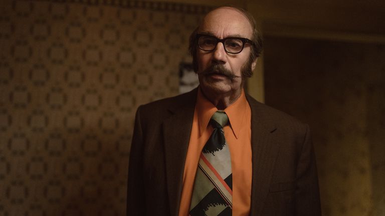 Christopher Ettridge as Maurice Grosse in “The Enfield Poltergeist,” premiering October 27, 2023 on Apple TV+.