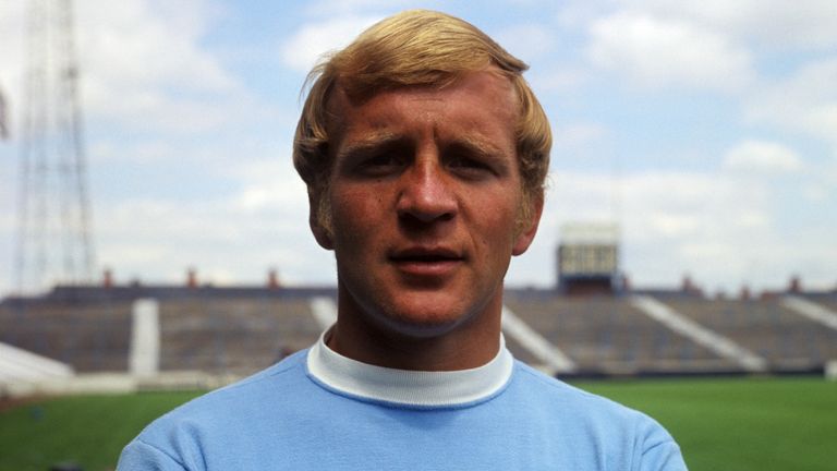 File photo dated 1-07-1969 of Francis Lee, Manchester City. Former Manchester City player and chairman Francis Lee has died at the age of 79, the club have announced. Issue date: Monday October 2, 2023.