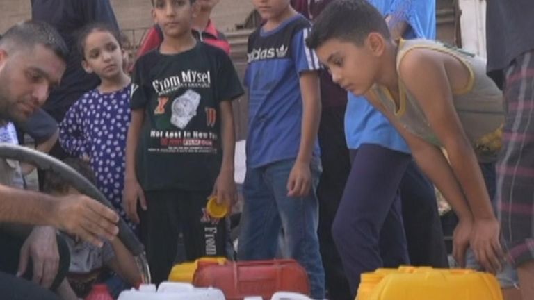 ‘We were without any drinking water for 4 to 5 days’ in Gaza