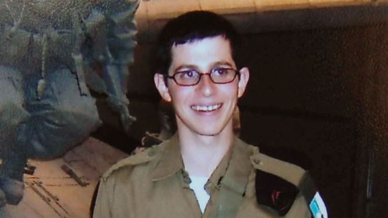 Gilad Shalit, 19, before his capture