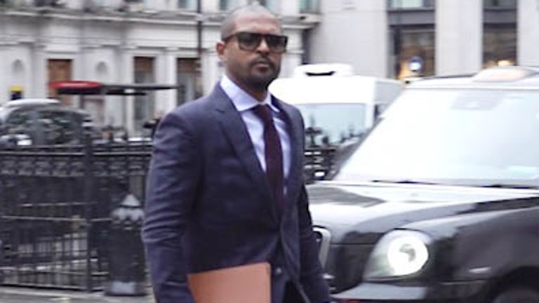 Noel Clarke arriving at the Royal Courts of Justice, central London, for a preliminary hearing in his libel claim against the publisher of The Guardian newspaper