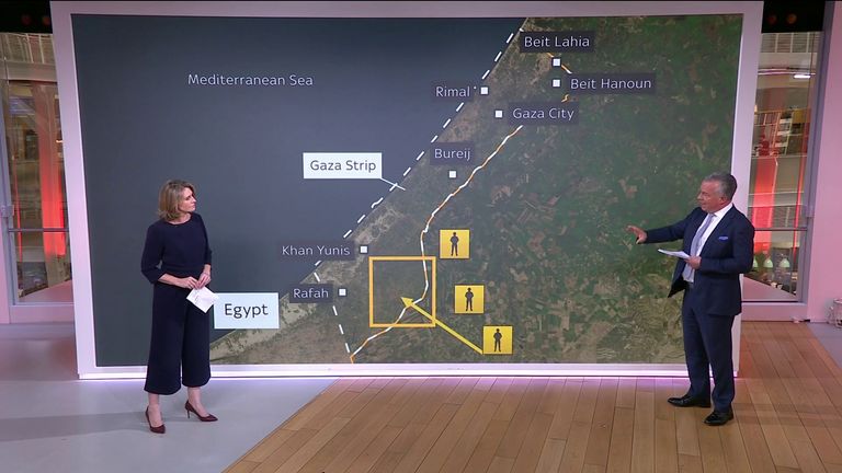 Sky&#39;s Military analyst Sean Bell has stressed that taking out Hamas cells within Gaza City will be very difficult as fighters will &#39;blend into the city.&#39;