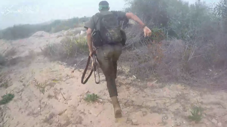 Hamas shares video showing what it claims are its fighters clashing with Israeli forces