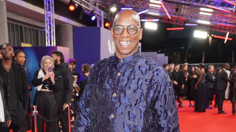 Ian Wright arrives for a screening of The Kitchen during the BFI London Film Festival at the Royal Festival Hall, Southbank Centre in London. Picture date: Sunday October 15, 2023.