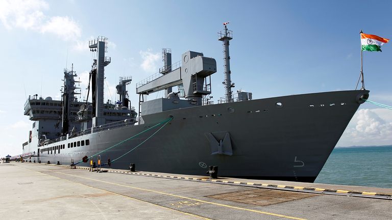Decorated Indian ship commanders are among the accused. File pic