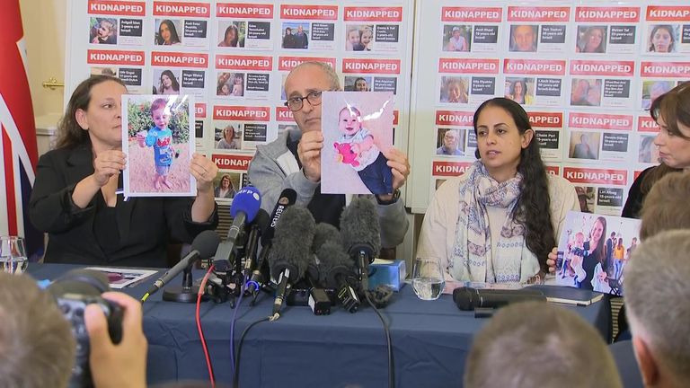 British based families of Hamas victims