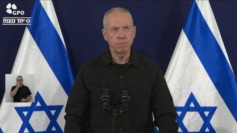 Israel's Defence Minister: 'Next Phase' Of Israel-Hamas War Has Started ...