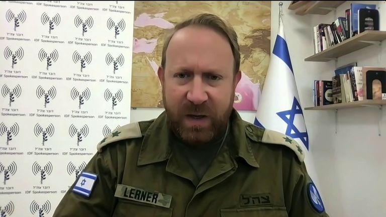 IDF&#39;s Lieutenant Colonel Peter Lerner has said the IDF is &#34;looking into the circumstances&#34; of airstrike on convoys fleeing Gaza City