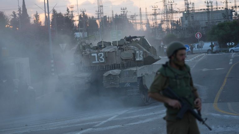 Israel-Hamas war: Gaza plunged into darkness after blockade as Israeli