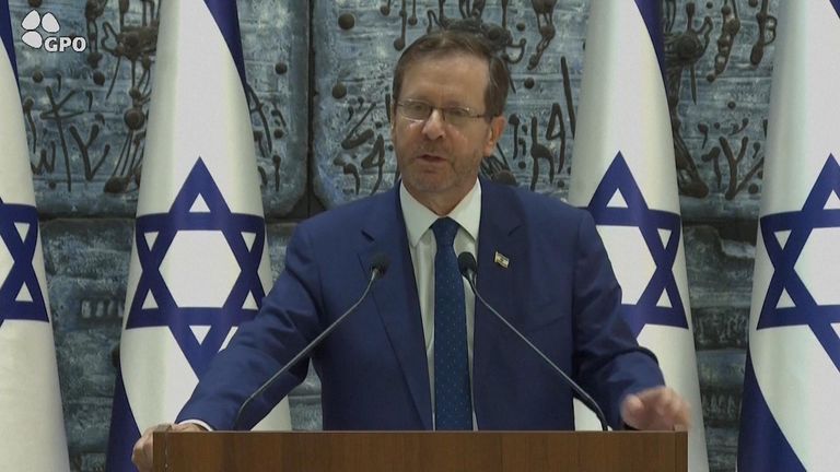 Israeli President press conference