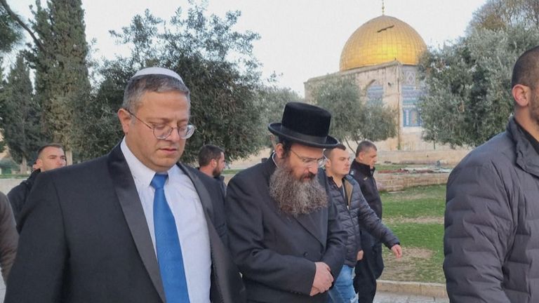 Ben Gvir visits Al Aqsa mosque