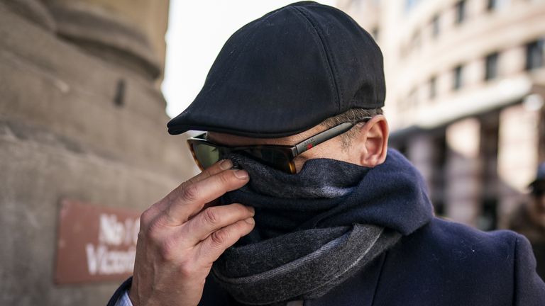 Jamie Acourt outside City of London Magistrates' Court. File Pic