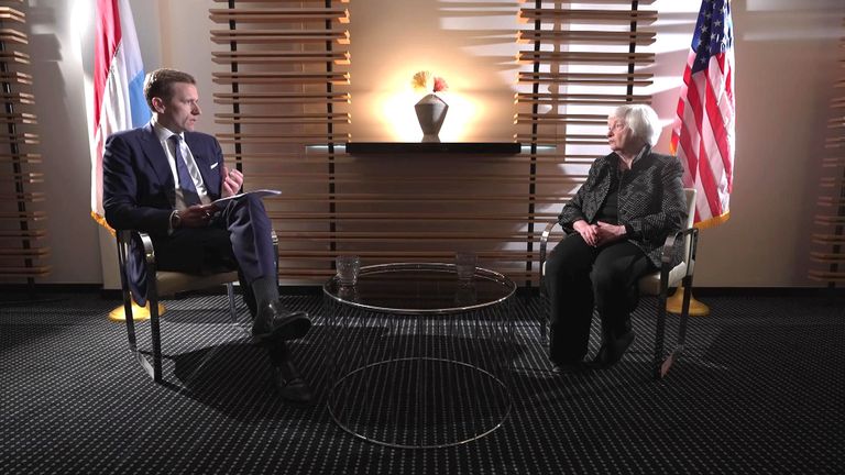 Janet Yellen interview with  Wilfred Frost