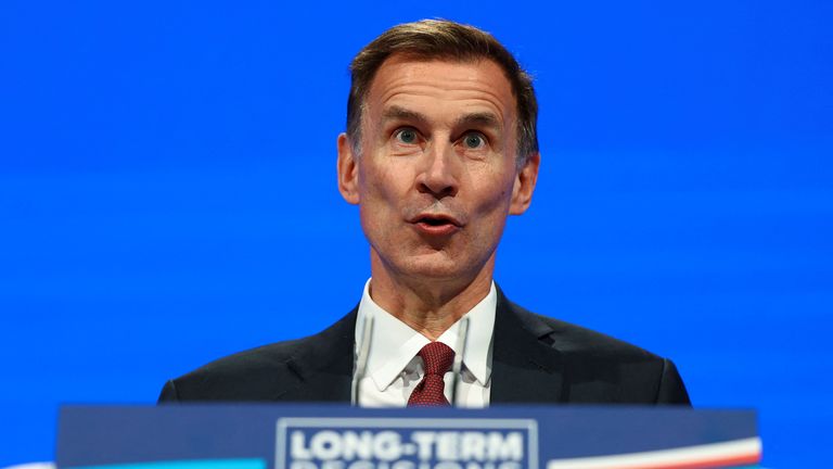 Chancellor  Jeremy Hunt