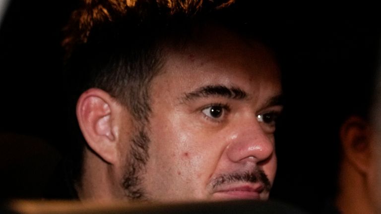 Joran Van Der Sloot during his extradition in June. Pic: AP