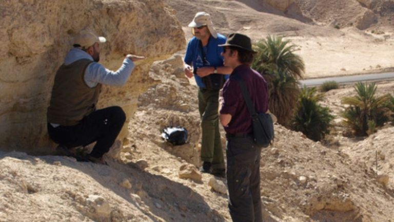 Field work was carried out in Jordan