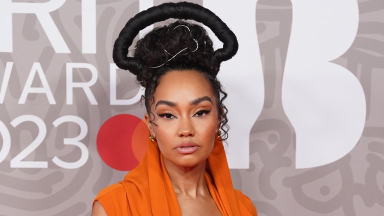 Leigh-Anne Pinnock attending the Brit Awards 2023 at the O2 Arena, London. Picture date: Saturday February 11, 2023.